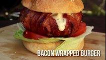 How to cook a Bacon Wrapped Burger