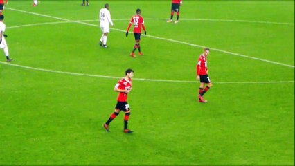 02/12/17 : SRFC-ASC : changement Gourcuff / Brandon (64')
