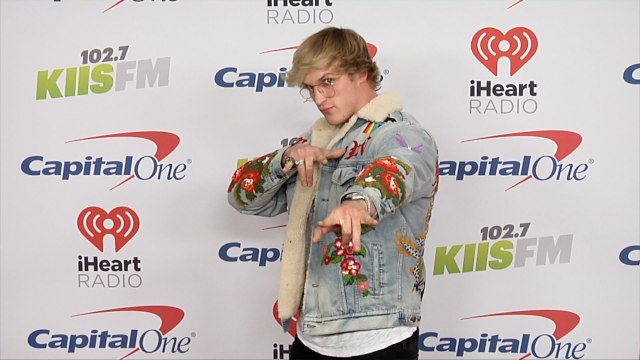 Logan Paul KIIS FM's Jingle Ball Red Carpet