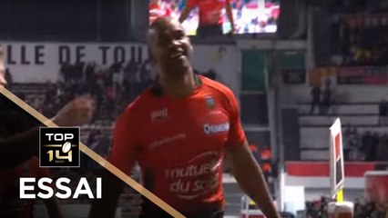 TOP 14 - Essai JP PIETERSEN (RCT) - Toulon - Lyon - J12 - Saison 2017/2018