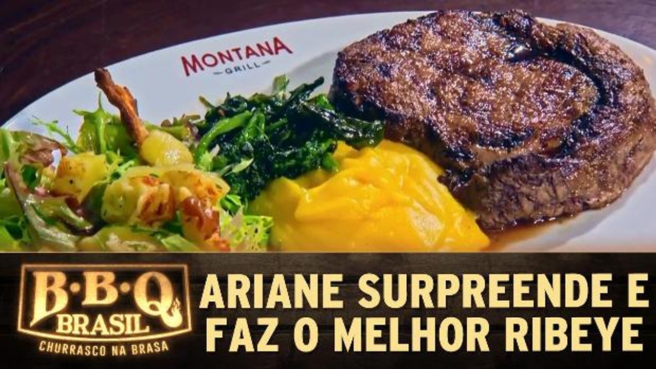 Ariane surpreende e faz o melhor prato com ribeye
