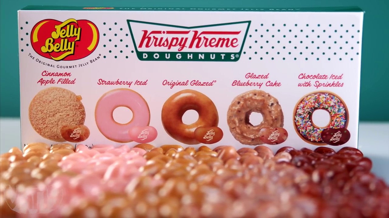 Krispy Kreme Jelly Beans taste like Donuts! video Dailymotion