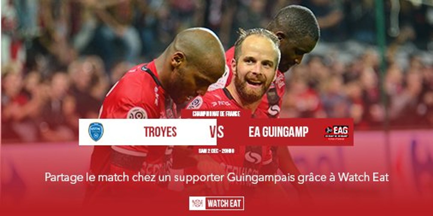 Résumé Troyes (ESTAC) 0-1 Guingamp (EAG) But Jimmy Briand