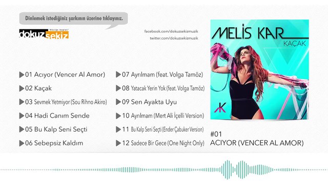 Melis Kar - Acıyor (Vencer Al Amor) (Official Audio)