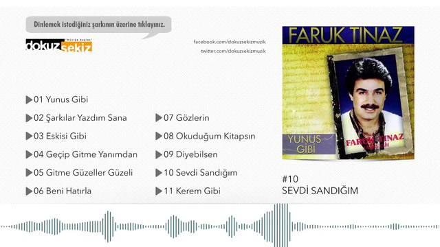 Faruk Tınaz - Sevdi Sandığım (Official Audio)
