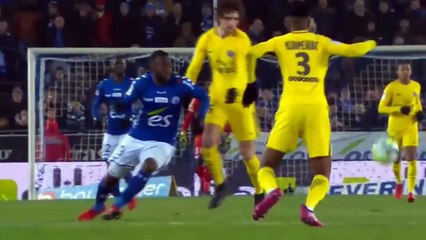 Strasbourg vs PSG 2-1 - Highlights & Goals - 02 December 2017
