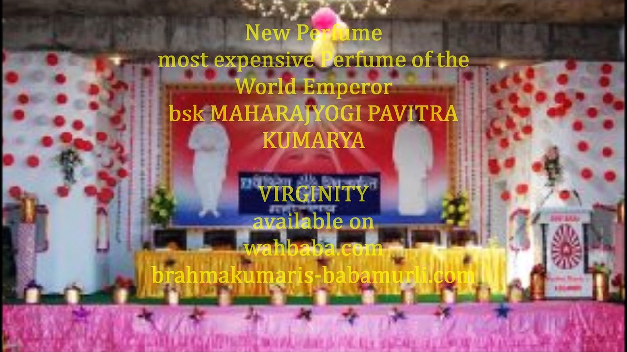 VIRGINITY  MOST EXPENSIVE PERFUE OF THE WORLD EMPEROR  SOFT MUSIC RAJA YOGA PEPE