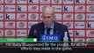Zidane 'disappointed' for his players after Real held