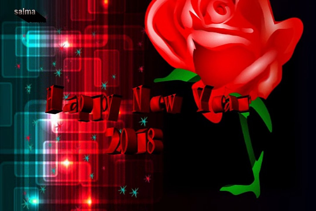 Romantic Happy New Year 2018 3D Images Greetings for Your Loved Ones,Whatsapp status,3D Images,3D Wallpaper,3D Pics