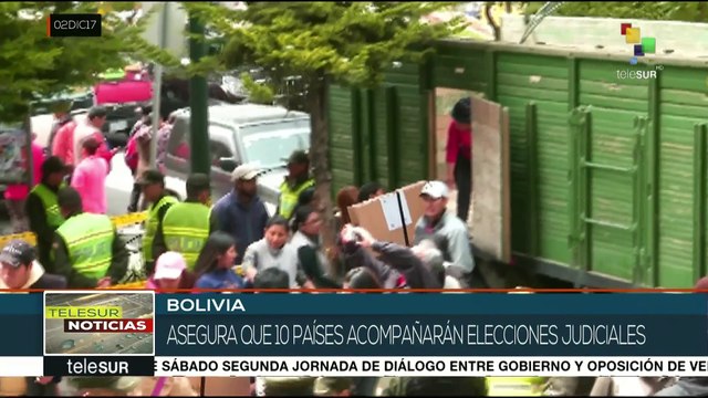 Bolivia: listas las misiones que verificarán las elecciones judiciales