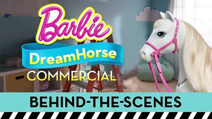 Behind the Scenes on a Commercial Shoot for Barbie® Dreamhorse™ | Barbie