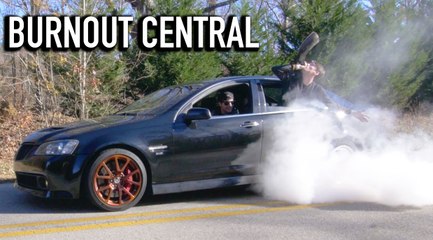 Nitrous Pontiac G8 DESTROYS Tires!