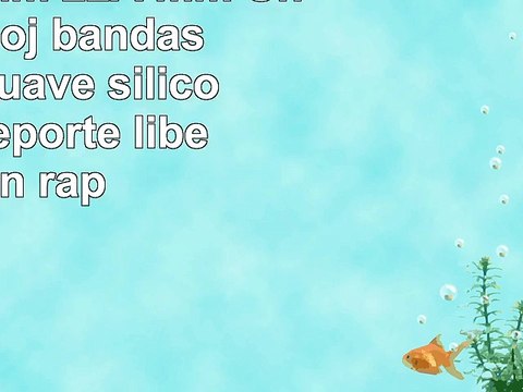 18 mm 20 mm 22 mm Universal reloj bandas FanTEK suave silicona Nike deporte liberación