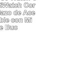 MoKo Gear S3 Watch Correa  SmartWatch Correa Reemplazo de Acero Inoxidable con Milanese