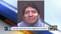 Former teacher convicted of sex crimes with students in Tuscon