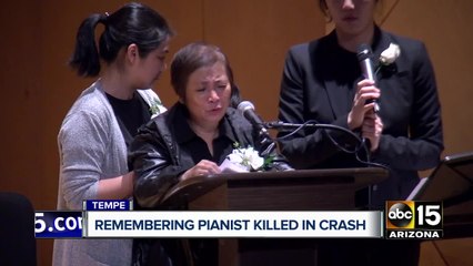Celebration of Life ceremony held for ASU pianist killed in crash