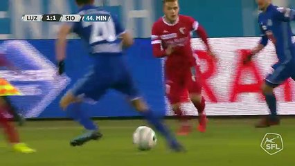 Luzern 2:1 Sion (Swiss Super League. 2 December 2017)