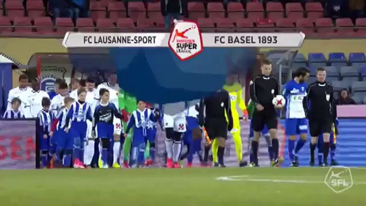 Lausanne 0:4 Basel (Swiss Super League. 2 December 2017)