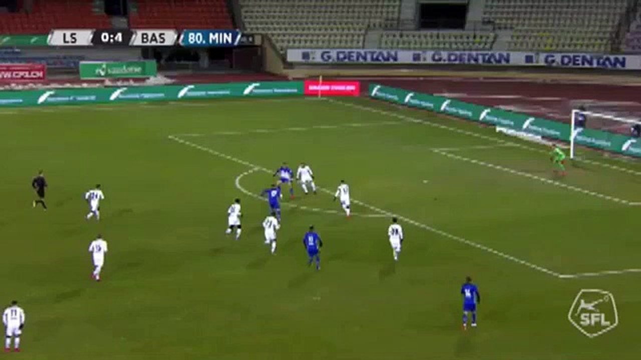 Lausanne 1:4 Basel (Swiss Super League. 2 December 2017)