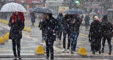 Hava Sıcakları Düşüyor, Çarşamba Günü İstanbul'a Karla Karışık Yağmur Geliyor