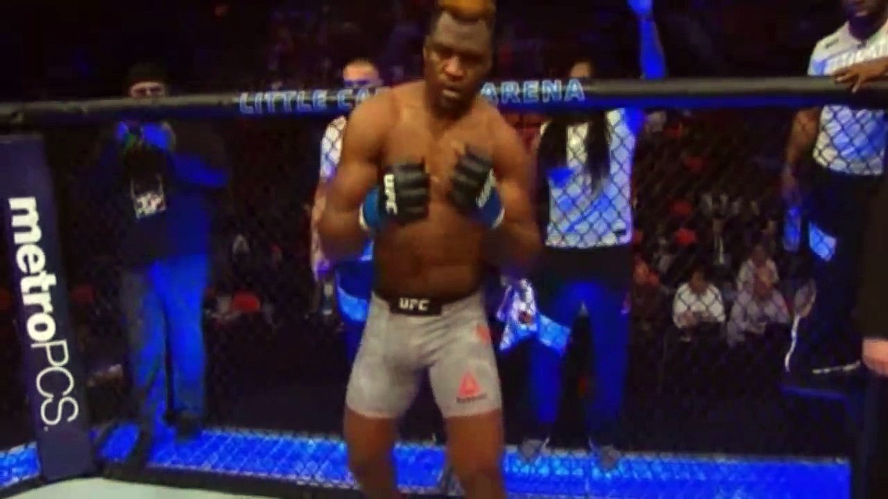 Overeem vs Ngannou - KNOCKOUT