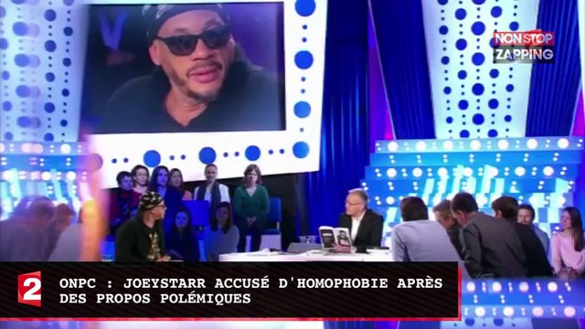 ONPC : JoeyStarr accusé d'homophobie après des propos polémiques (vidéo)