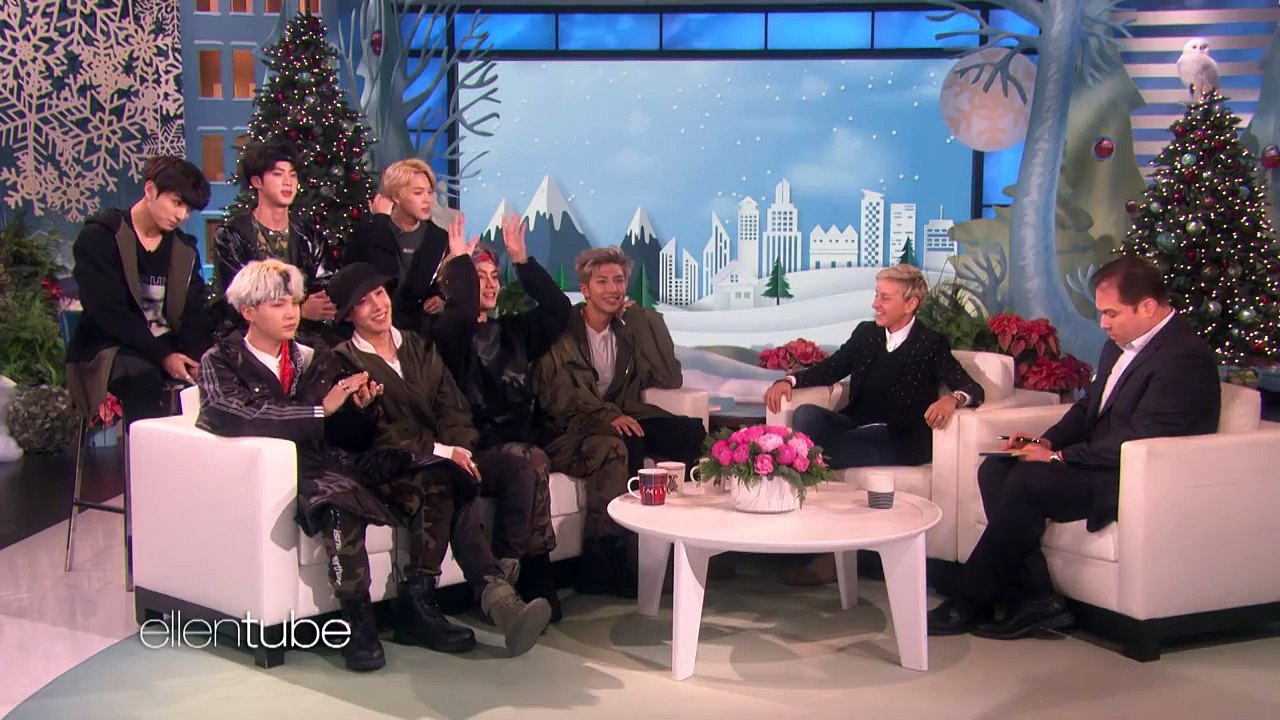 BTS On Ellen Show !