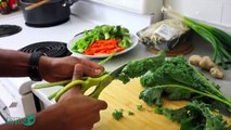 Stir-Fried Vegetable Spaghetti Recipe (vegetarian / vegan recipe)