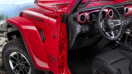Jeep Wrangler Interior Design