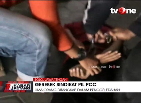 Detik-detik BNN Gerebek Pabrik Pil PCC di Solo