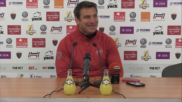 Conf' de presse d'après-match Toulon/Lyon