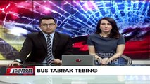 Diduga Rem Blong, Bus Tabrak Tebing di Bantul, Yogyakarta