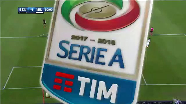 George Puscas Goal HD - Benevento	1-1	AC Milan 03.12.2017