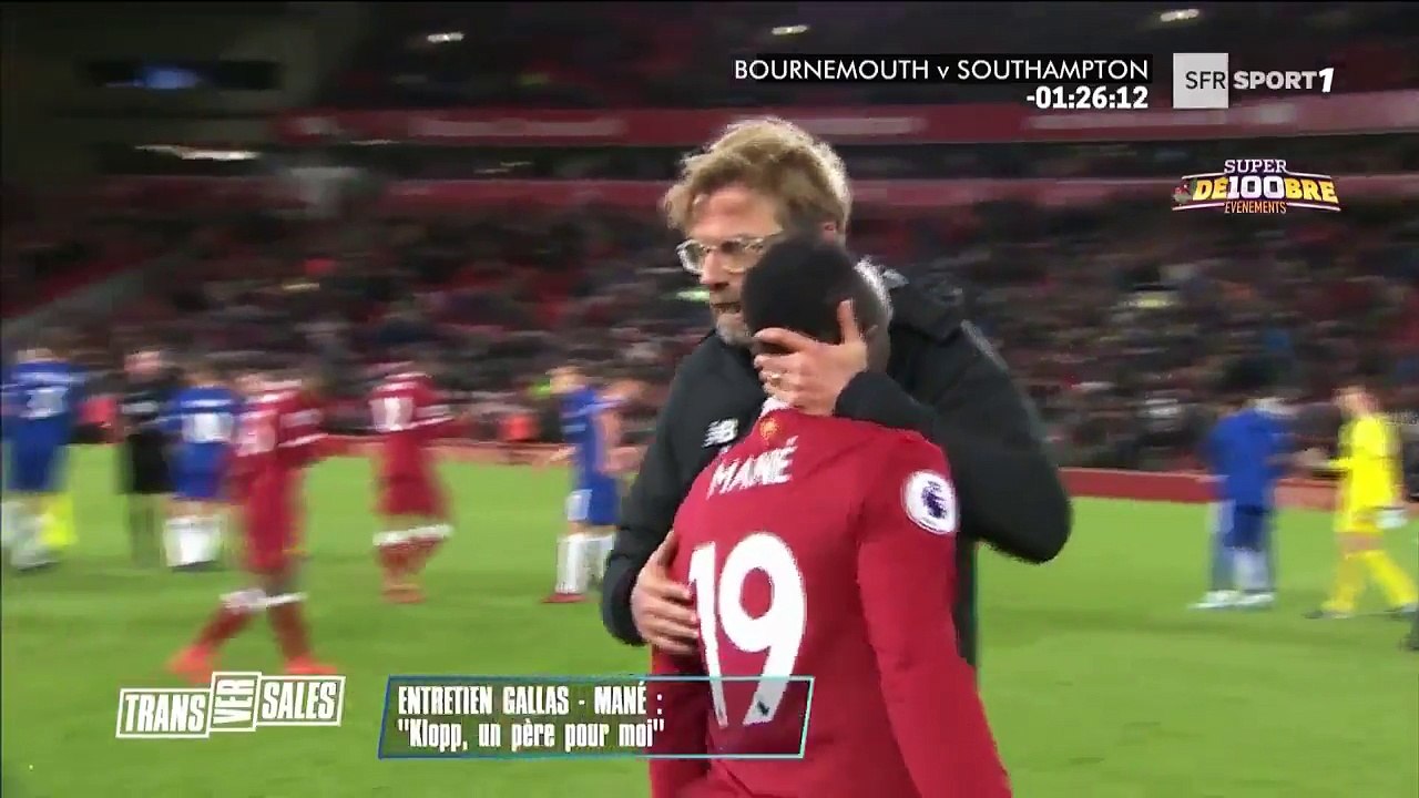 sadio Mané sur klopp