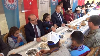 Trabzon'da Engellilere Özel Hamsi Şöleni