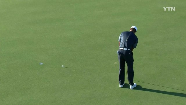 타이거 우즈, 히어로월드챌린지 3R 공동 10위 / YTN