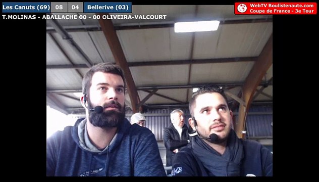 Coupe de France : Pétanque des Canuts VS Pétanque Bellerivoise - Les doublettes