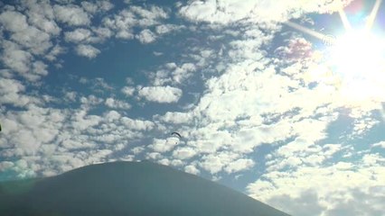 Yamaç Paraşütçüleri Ali Dağı'na Meyve Tohumu Attı