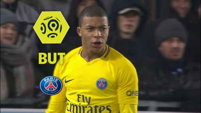 But Kylian MBAPPE (42ème) / RC Strasbourg Alsace - Paris Saint-Germain - (2-1) - (RCSA-PARIS) / 2017-18