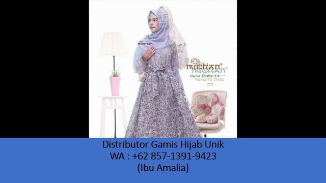 WA : +62 857-1391-9423 Jual Gamis Hijab untuk pengajian