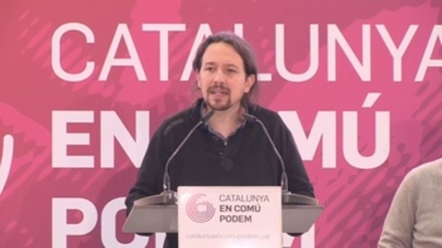 Iglesias cree que la derecha española ha fracasado en construir una España atractiva