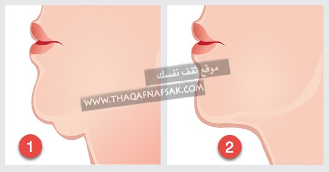 التخلص من الذقن المزدوج بسهولة تامة و بمواد منزلية