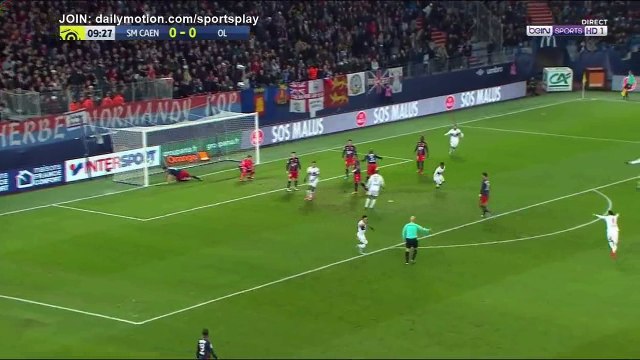 Maxwel Cornet Goal HD - Caen 0 - 1 Lyon - 03.12.2017 (Full Replay)