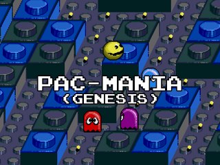 Review 510 - Pac-Mania (Genesis)