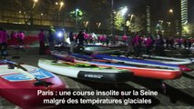 700 participants à une course de stand-up paddle sur la Seine