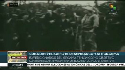 Cuba: este sábado es el 62 aniversario de inicio de revolución cubana