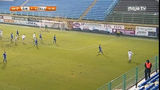 NK Široki Brijeg - FK Željezničar 1:2 [Golovi]