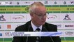 Ranieri : "Un bon point après la victoire contre Monaco"
