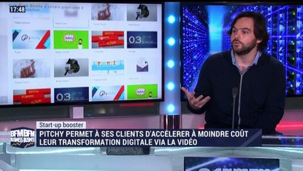 Startup Booster: Pitchy, l'éditeur qui démocratise la vidéo en entreprise - 02/12