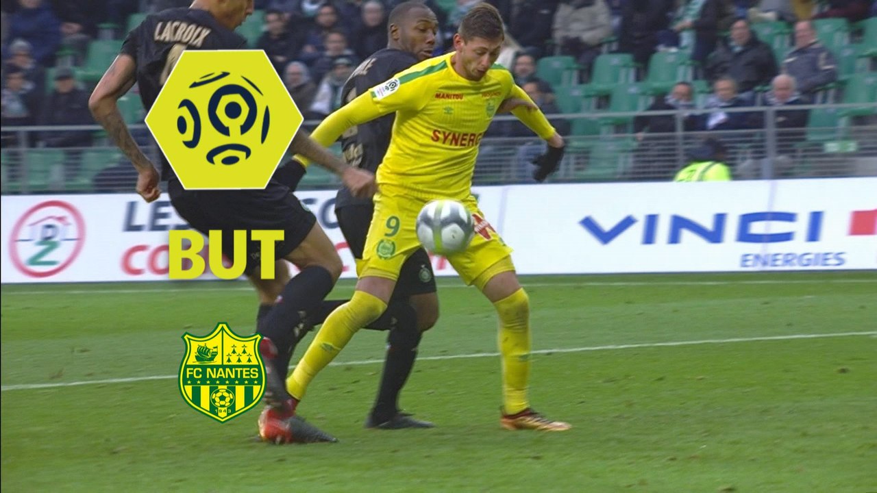 But Emiliano SALA (61ème) / AS Saint-Etienne - FC Nantes - (1-1) - (ASSE-FCN) / 2017-18